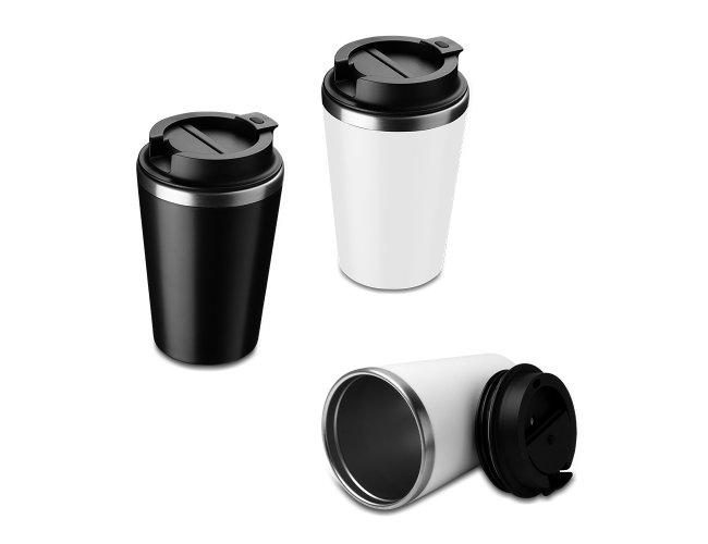 Copo Parede Dupla Inox 350ml AICO9550B (MB11990+14.1025)