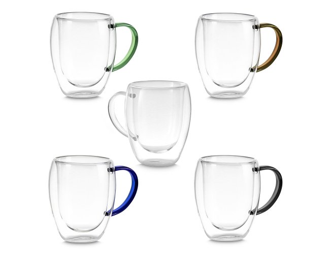 Caneca de Vidro Borossilicato 350ml AICV250 (MB11750+14)