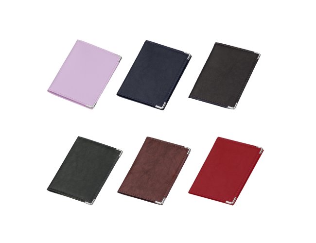 Porta Documento em Couro Sinttico com Cantoneira Prata XB12385CP (MB1437.0624)