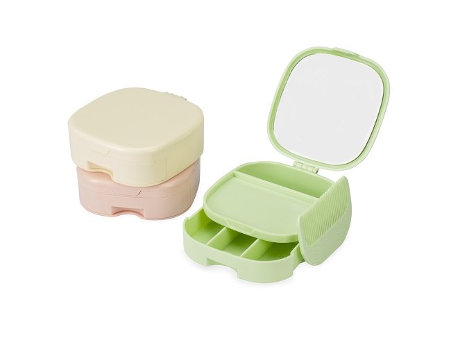 Porta-Joias com Espelho 9,9x9,9x3,5cm XB18984 (MB11173)