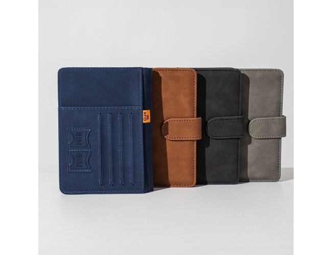 Porta Passaporte em Couro Sinttico 15x10,9cm XB18881 (MB11714.0325)