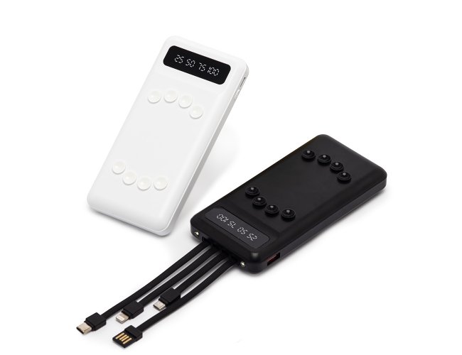 Power Bank 10.000mAh com Lanterna e Multissadas XB08009 (MB16774)