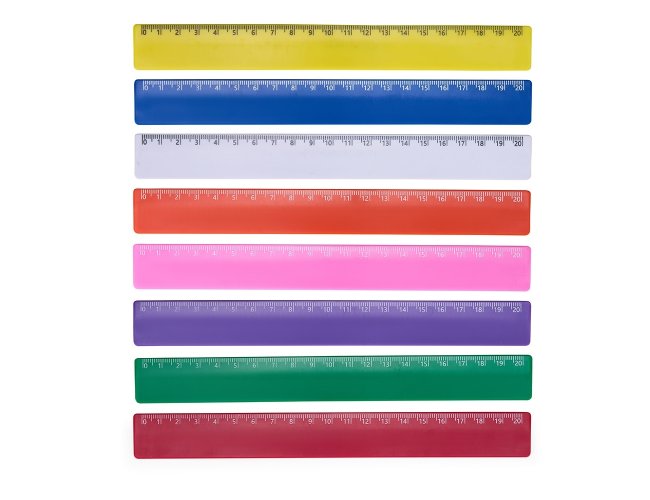 R�gua Pl�stica 20cm XB13724A (MB1068)