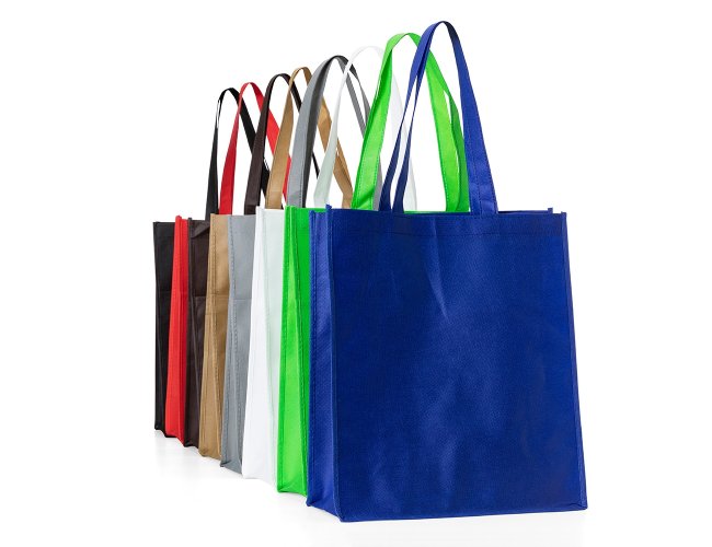 Sacola TNT Com Bolso 40x35x15,3cm  XB04043 (MB1483.0625)