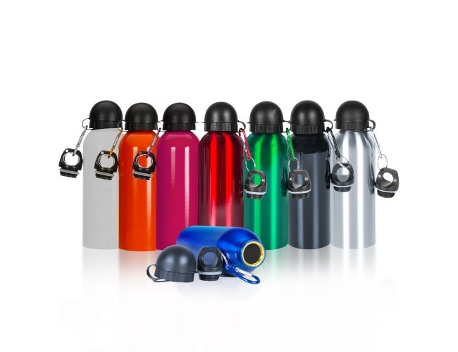 Squeeze de Inox 500ml com Duas Tampas XB9139I (MB11322.0625)
