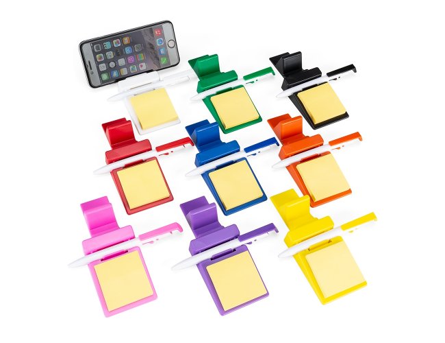 Suporte Plstico Celular com Caneta e Bloquinho XB14007 (MB1518.0325)