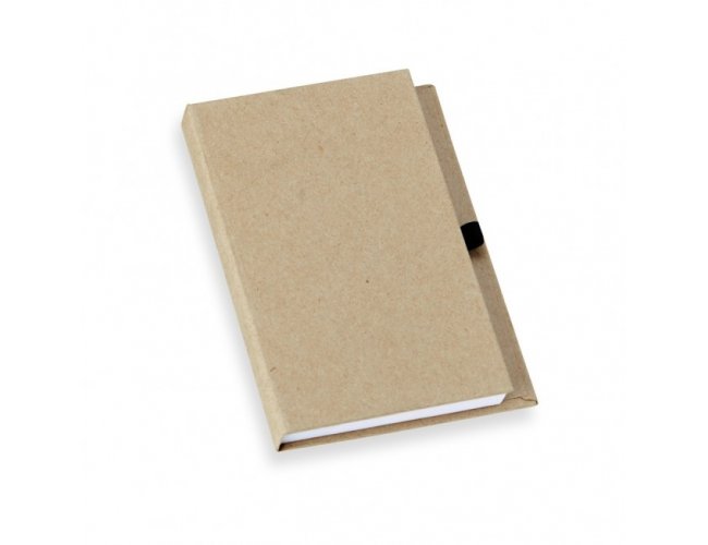 Bloco de Anotaes em Kraft com Porta Caneta S/Pauta Tam.14,2x9,8cm XB14835 (MB1546.0225)